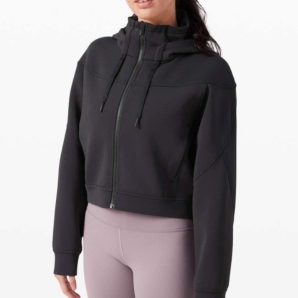 NWOT Lululemon Rouge Renegade Zip Hoodie in Black - 6